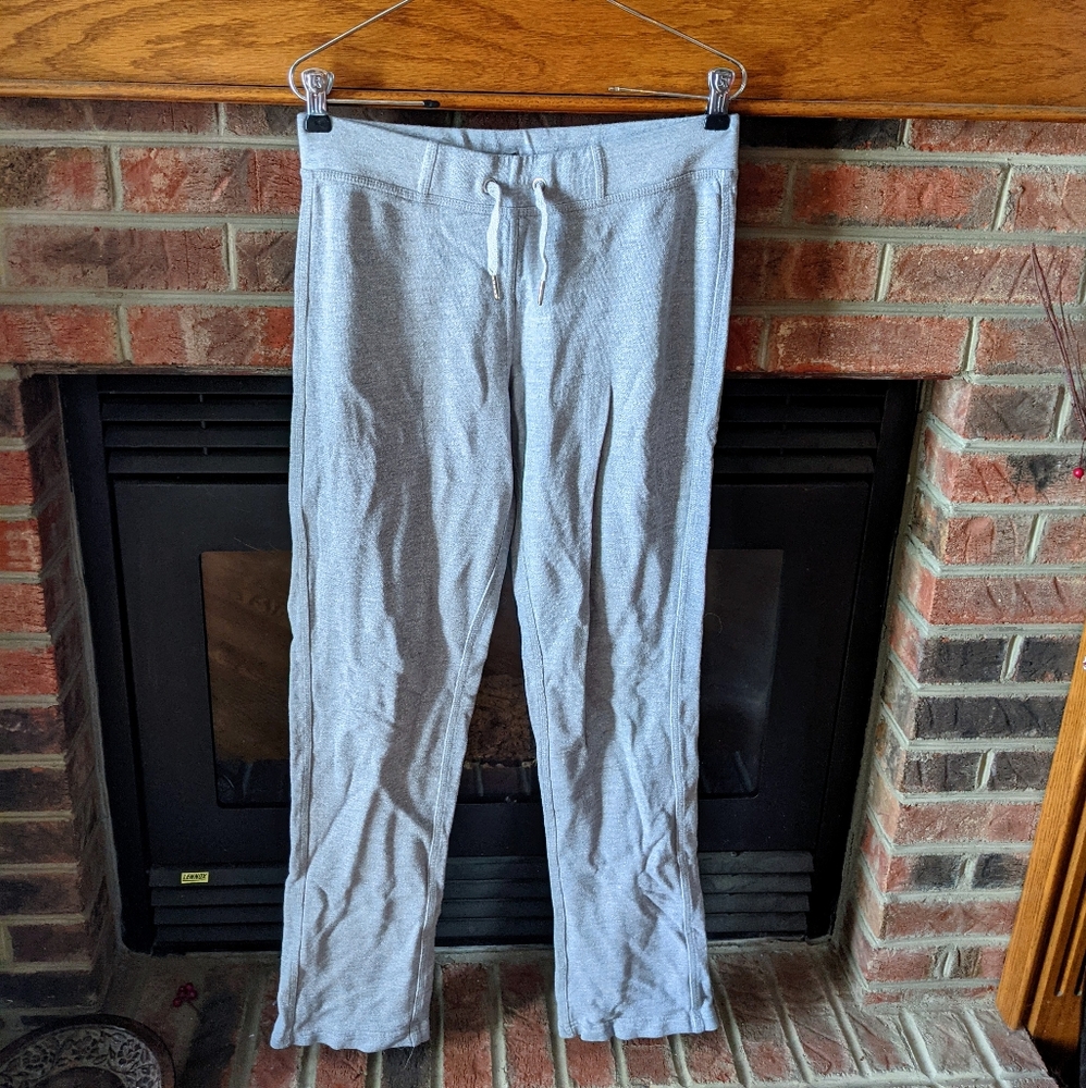 Reebok gray sweat pants women's size small